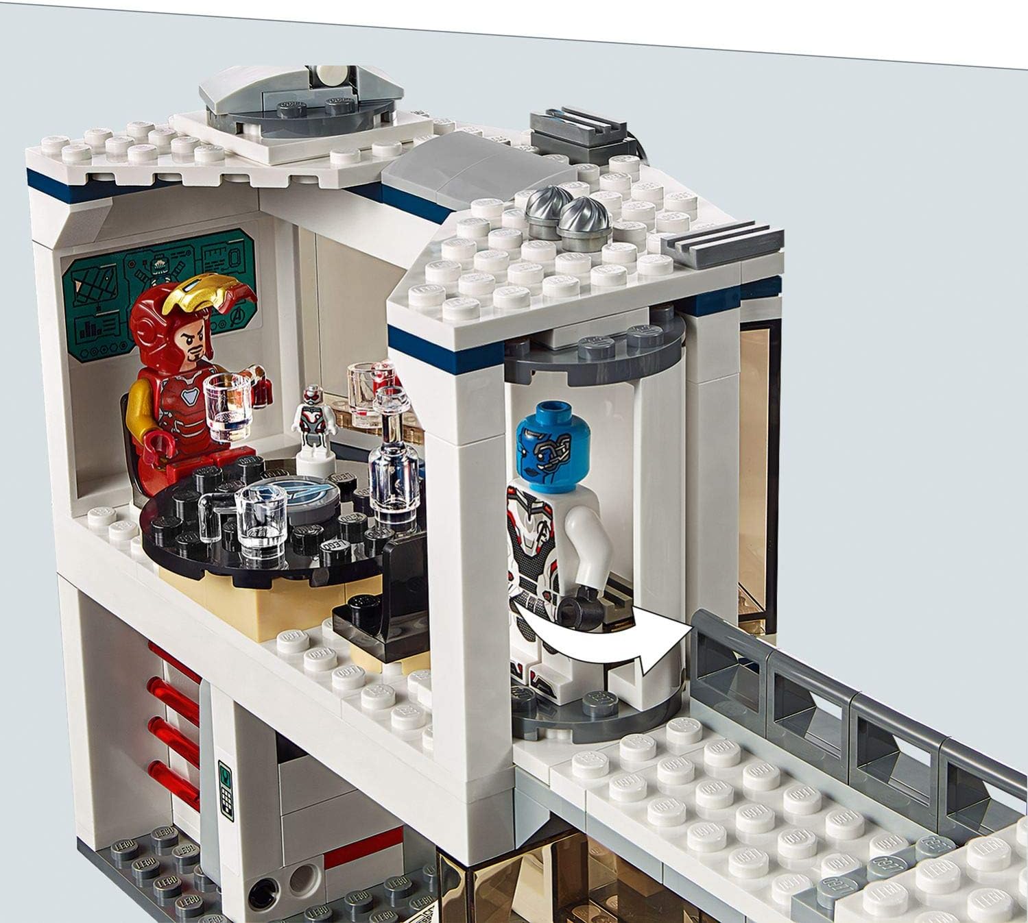 LEGO Super Heroes - Batalla en el Complejo de los Vengadores, Juguete de Construcción de Avengers, Incluye Helicóptero y Todoterreno (76131): LEGO: Amazon.es: Juguetes y juegos