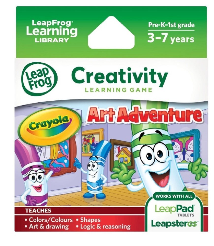 Amazon.com: LeapFrog Enterprises Explorer Learning Game Crayola Art  Adventure: Toys & Games