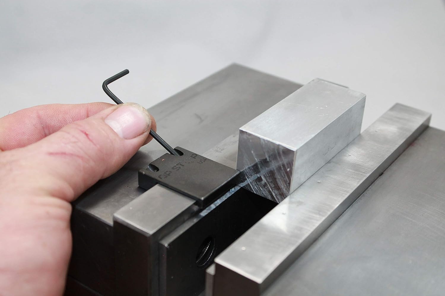 Vise Jaw Stop Ultra Low Profile fits standard 6 inch jaw