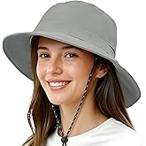 Sukeen Bucket Hat, Waterproof, Skin-Friendly, Shields Neck, Quick-Dry, Breathable, Hat for Fishing, Travel hat