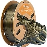 ERYONE Burnt Titanium PLA Filament 3D Printer PLA Filament 1.75mm +/- 0.03mm, Glitter PLA Filament 1KG Cardboard Spool(2.2LBS), Dark Gold