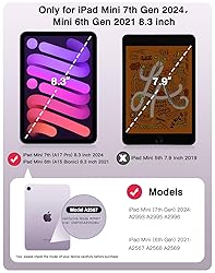 TiMOVO Case for iPad Mini 7 A17 Pro 8.3-inch