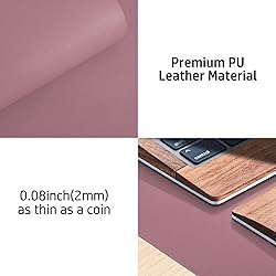 Aothia Leather Office Desk Mouse Pad
