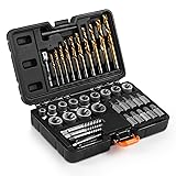 YEKEPRO 40 Pcs Bolt & Screw Extractor Set with Left