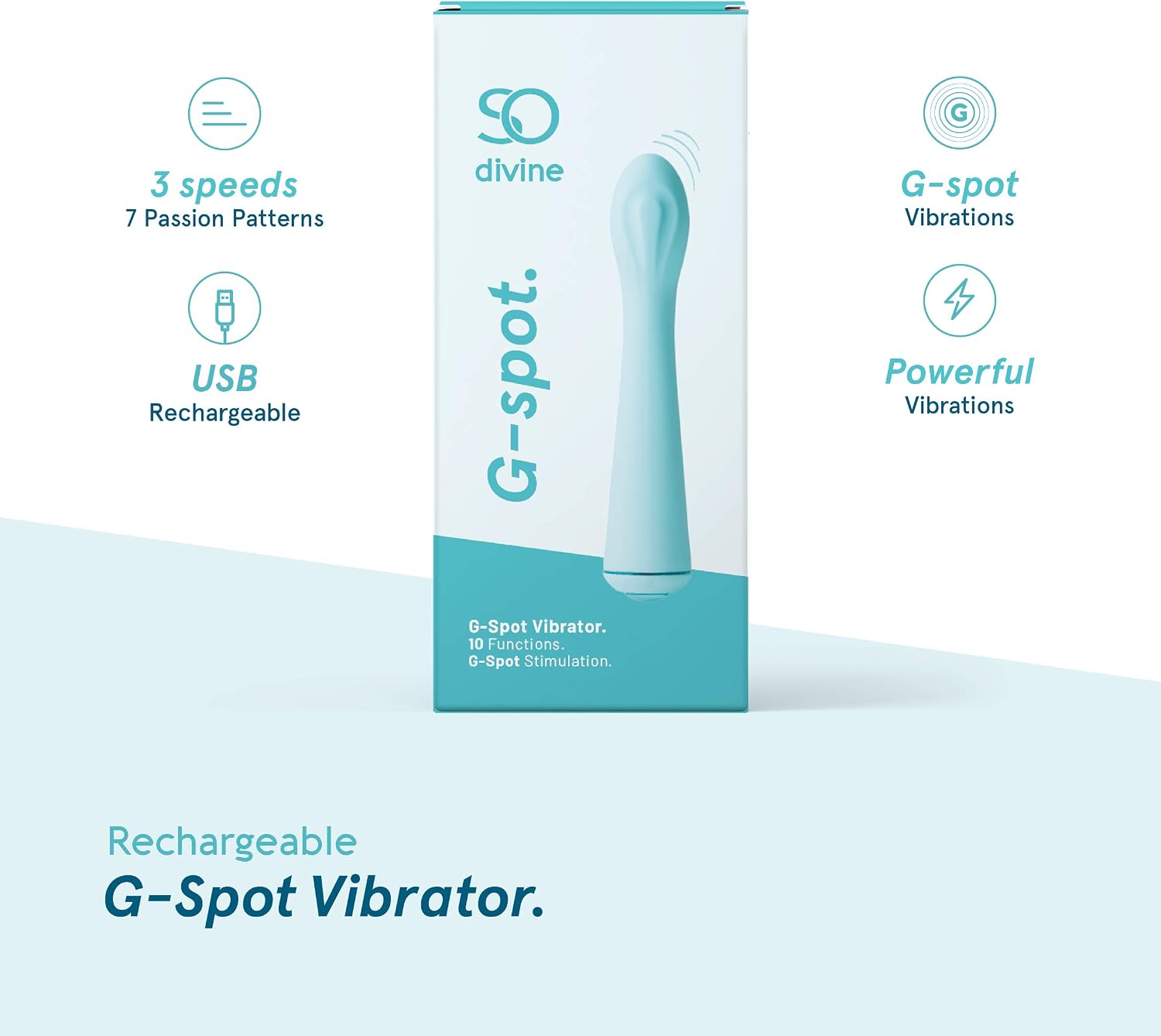 So Divine Rechargeable G-spot Vibrator #SelfLove - Image 4