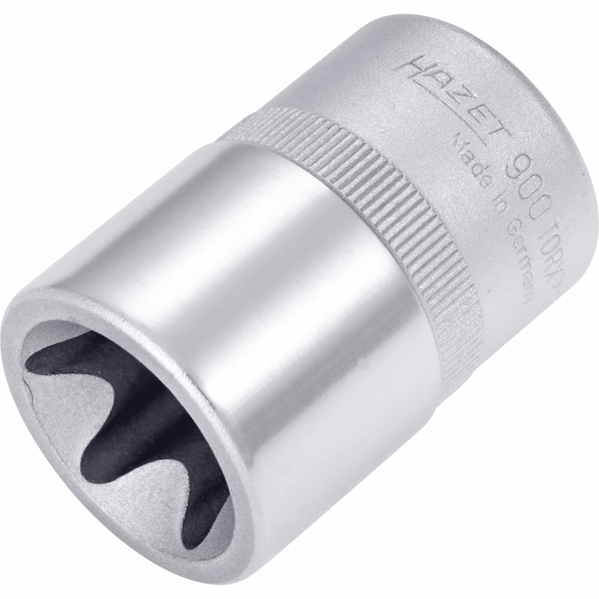 HAZET 900-E24 41.2 mm E 24 Torx Profile Socket - Chrome-Plated/Polished