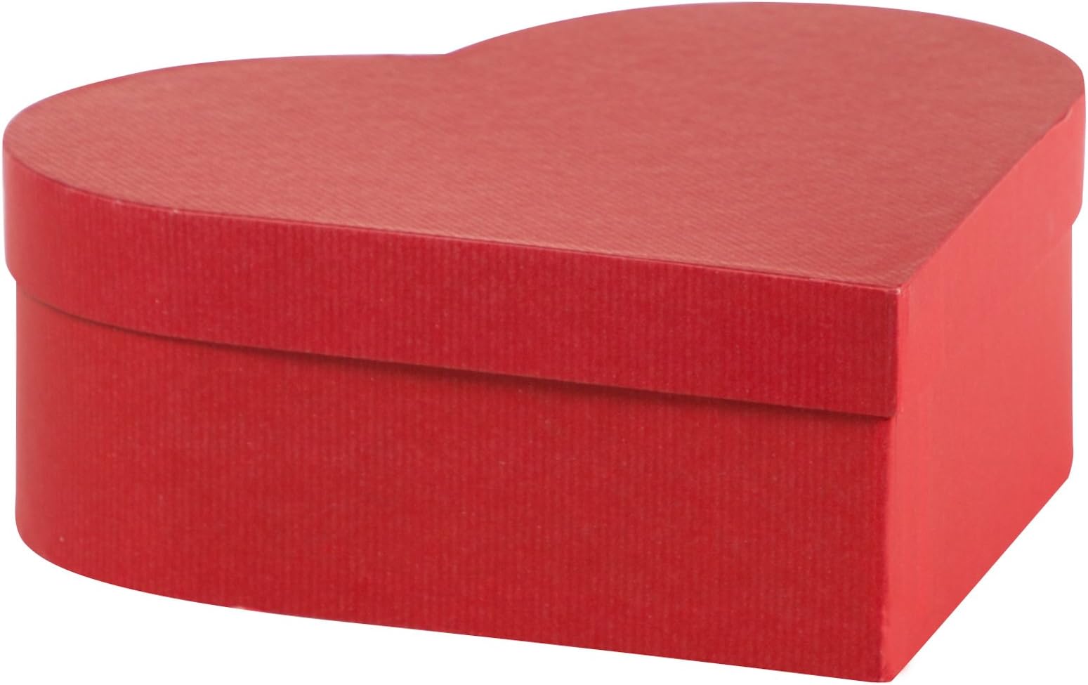 Giftisimo Decorative Handmade Design Gift Box - Lina - 26,5 x 25 x 9 cm - Big red Heart