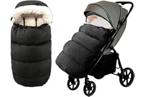 FindXeink Waterproof &Thicken Universal Stroller Blanket for Babies,Toddler's Stroller Sleeping Bag & Footmuff & Bunting & Co