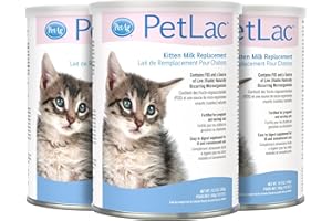 PetLac Milk Powder for Kittens, 10.5-Ounce Each (3 Pack)