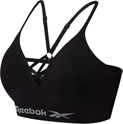 Maryna Reggiseno Sportivo Donna | Top Fitness Seamless Senza Ferretto con Coppe Rimovibili | Sostegno Elevato e Reggiseno Traspirante per Allenamento