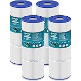 KEEPURE CCP320 Pool Filter Cartridges Compatible with PCC80, C-7470, PCC80-PAK4, FC-1976, Clean＆Clear Plus 320, R173573, 178580, 817-0081, 4 x 80 sq.ft, 4Pack