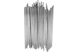 SHINEOFI 6-Inch Stainless Steel Blocking Pins 50 Pack Metal Pegs for Knitting and Crochet Board Essentials