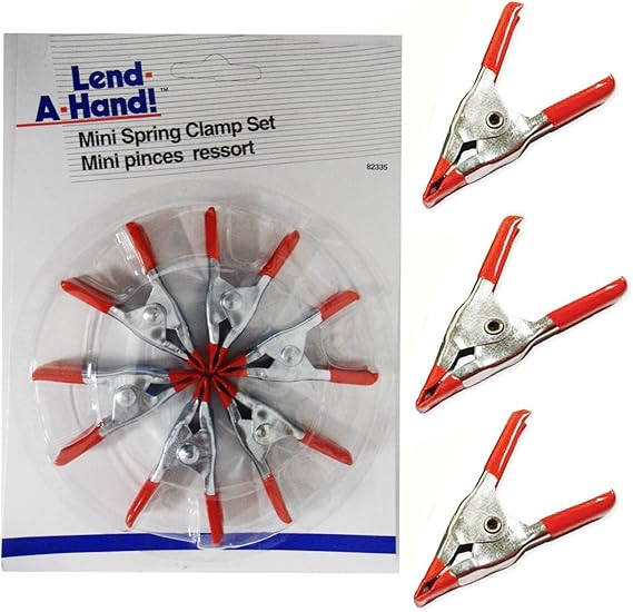 6 Mini Spring Clamps Amazon.co.uk DIY & Tools