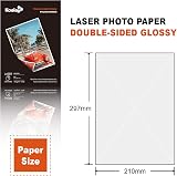 Koala Double Sided Glossy Laser Photo Paper A4 130gsm 100 Sheets view 3