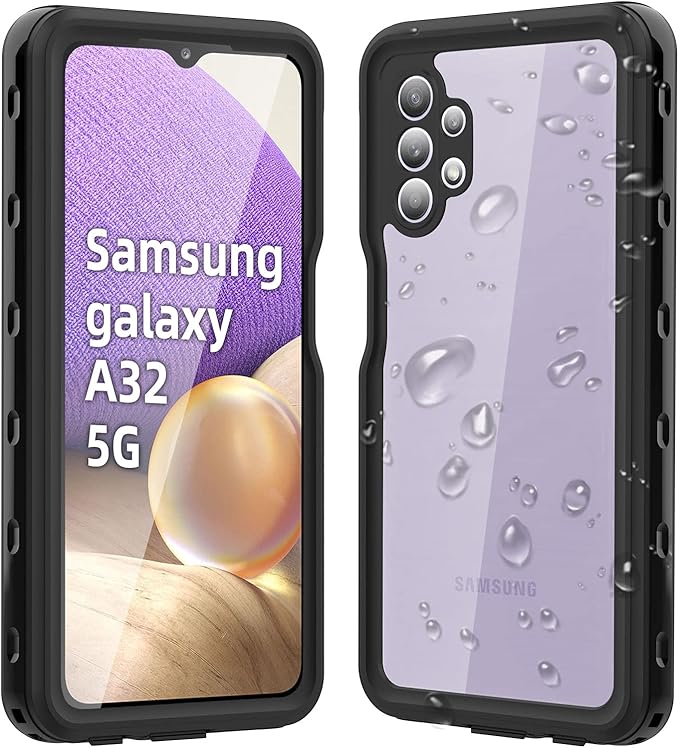 WIFORT Case Fit for Samsung A32 5G, Waterproof Case Full Body Sealed