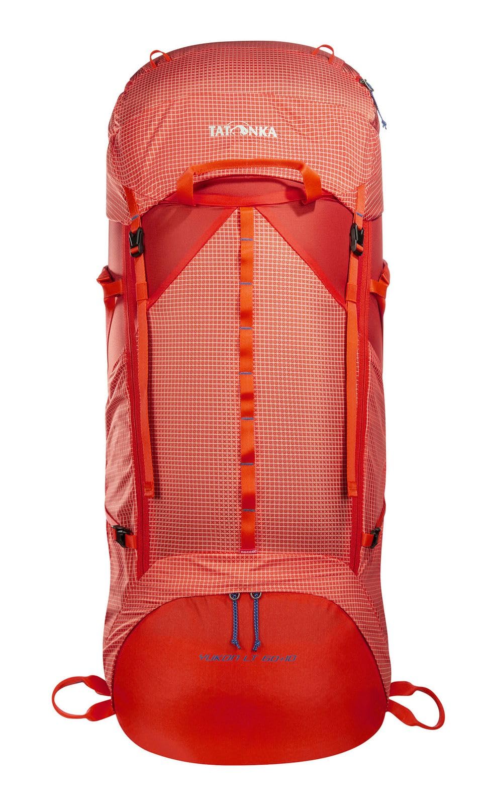 Tatonka Yukon Lt 60+10 Recco Backpack, Red Orange, Standard Size