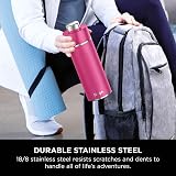 Ninja Thirsti 530 ml Water Bottle Leak-Proof Lid Triple Insulated Pink view 9