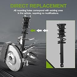 AUTOSAVER88 Front Complete Struts and Shocks Coil
