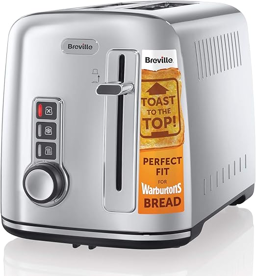 Breville 2 Slice Toaster The Perfect Fit For Warburtons With High