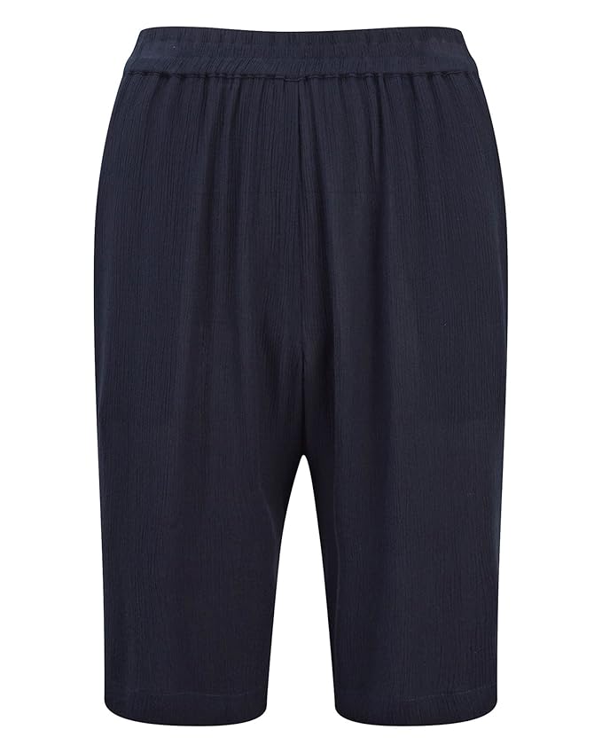 Cotton Traders Womens Ladies Crinkle Shorts Leg 11.5" Elasticated Waist