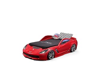 Step 2 Z06 Corvette Toddler To Twin Bed W Lights Amazon In Toys Games