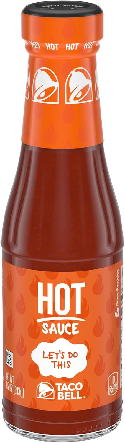 Taco Bell Hot Sauce 7 5 Oz Bottle Amazon Co Uk Grocery