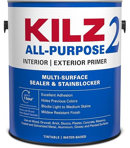 Kilz 2 All-Purpose Latex Int/Ext Primer 20002 1 Quart | Kilz