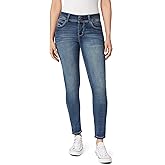 WallFlower Women's Ultra Fit Mid-Rise Insta Soft Denim Juniors Jeans (Also Available in Plus Sizes)