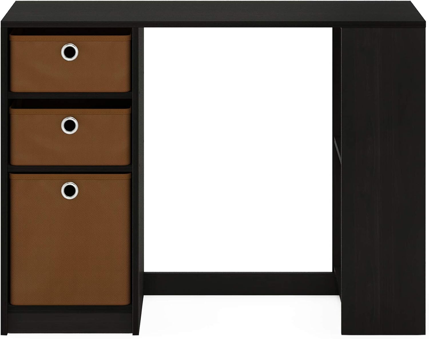 Furinno JAYA Modern Computer Desk, Writing Desk, Study Desk, Espresso - Image 4