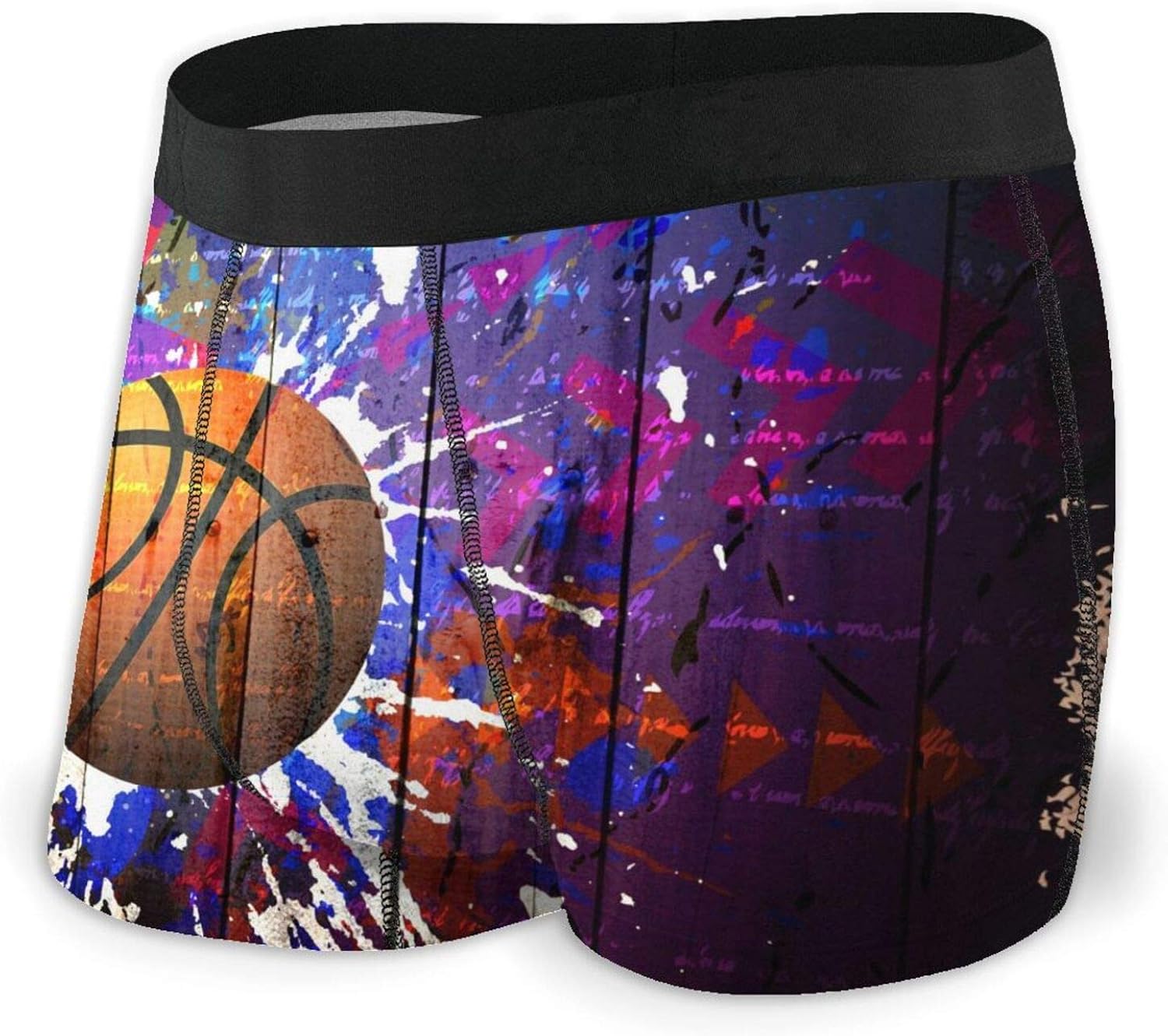 Street Basketball Mens Boxer Briefs Comfortable Soft Underwear Boxers
