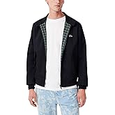 Lacoste Men's Water-Repellent Twill Harrington Jacket