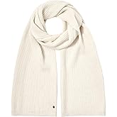 KVSS 100% Pure Cashmere Rib Scarf for Women Knit Scarves Ultra Soft | Luxury Cashmere from inner Mongolia