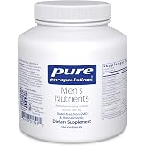 Pure Encapsulations Men's Nutrients, 180 Capsules | Multivitamin Mineral Supplement to Support Energy, Endurance and Stamina in Men Over 40*, Vitamin D and Vitamin C