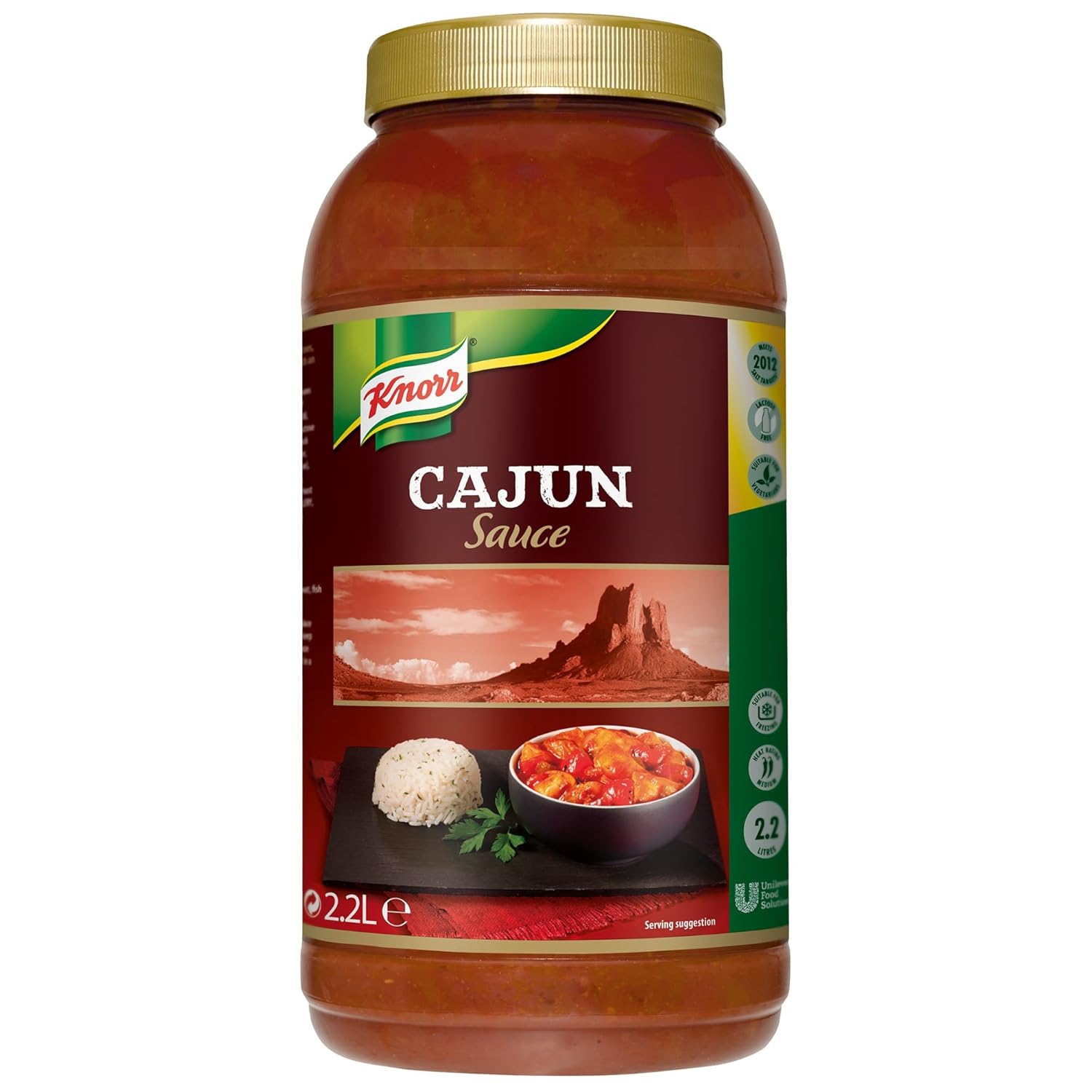Knorr Cajun Sauce 2x2.2ltr Amazon.co.uk Grocery