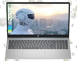 HP Pavilion 15.6" Touch Screen 2025 Upgraded Laptop