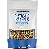 Amazon Grocery, Pistachio Kernels, Roasted &amp; Salted, 12 Oz