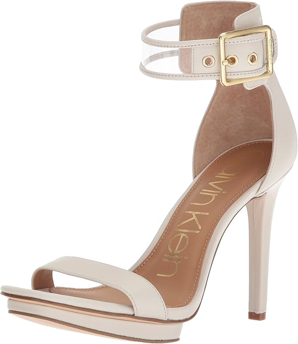 Calvin Klein Women's Vable Heeled Sandal Heeled Sandals