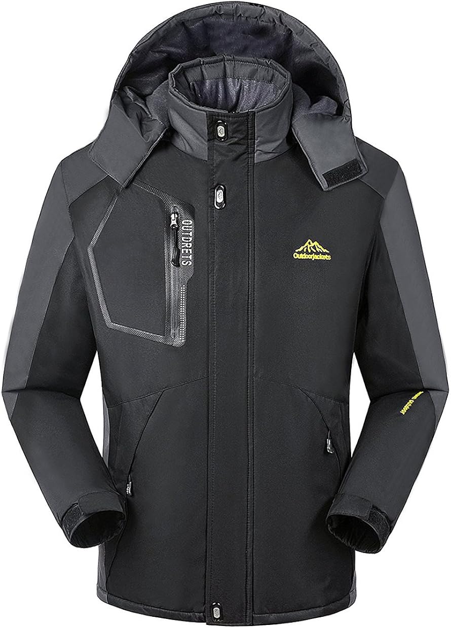 Mr Wind Winter Windproof Ski Jacket Lightweight Down Jacket For Men at