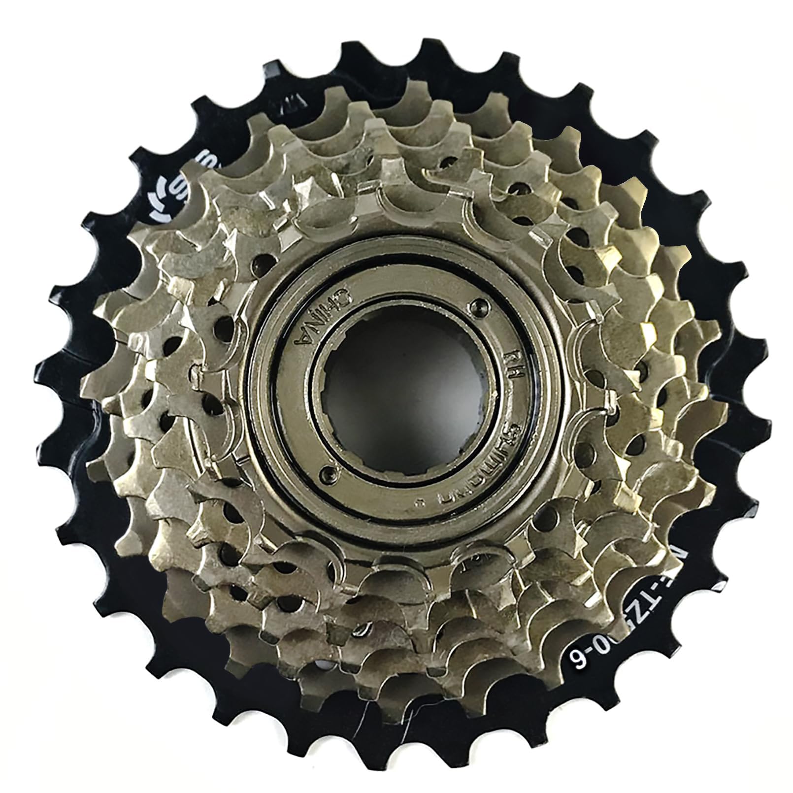 RainFlowwer Bike Freewheel Screw on MF-TZ500 6 7 Speed 14-28 34 Tooth Bicycle for Mountain City Road Bike (TZ500-6 14-28T)