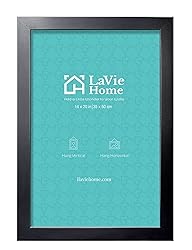 LaVie Home 14 x 20 Picture Frame Black, 14 By 20