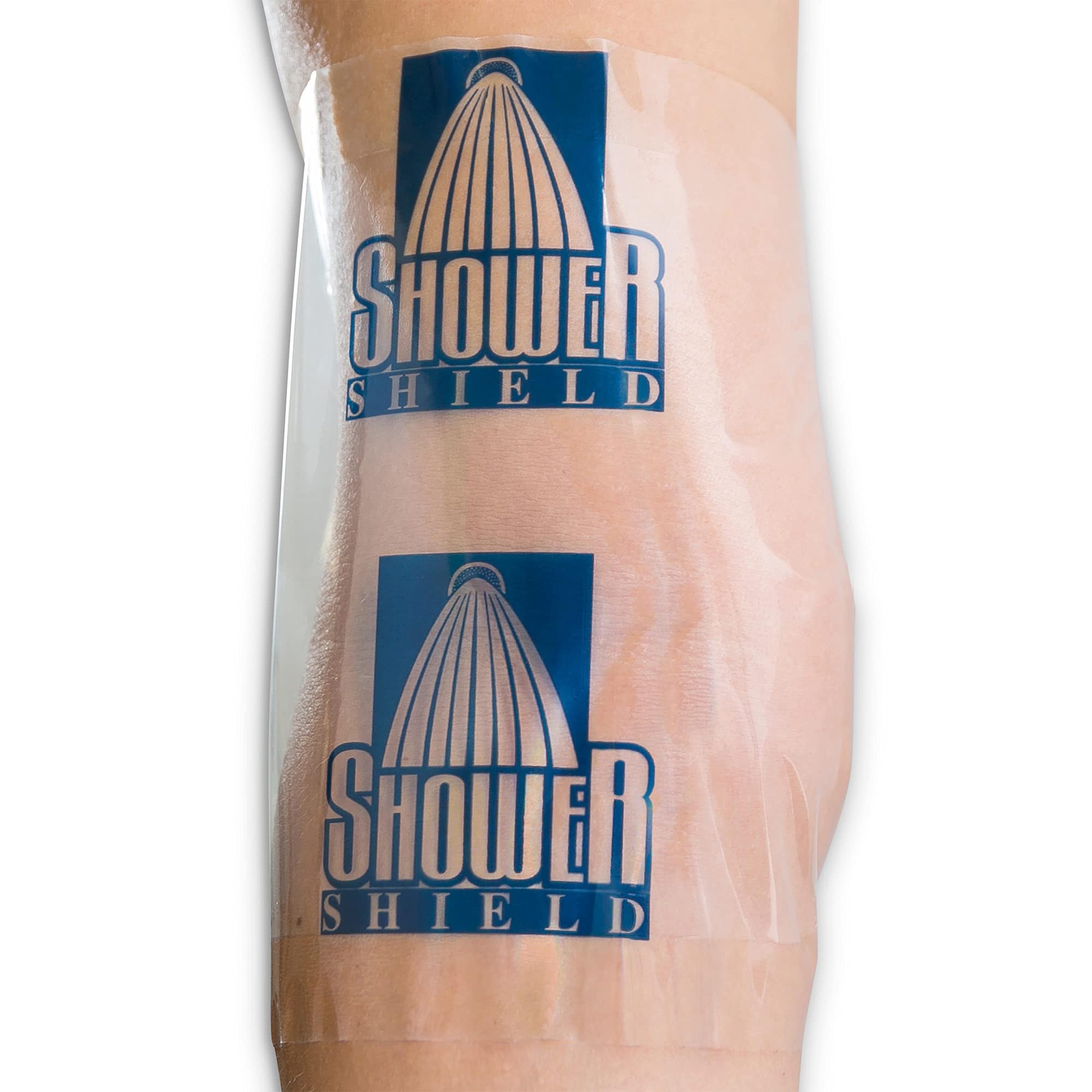 Shower Shield Catheter Cover for Shower – 7 x 7 Inch, 1 Week Supply –Dialysis Port Cover, Prevents Water Damage, Keeps Dressed Wounds Dry – Disposable, Waterproof, Transparent