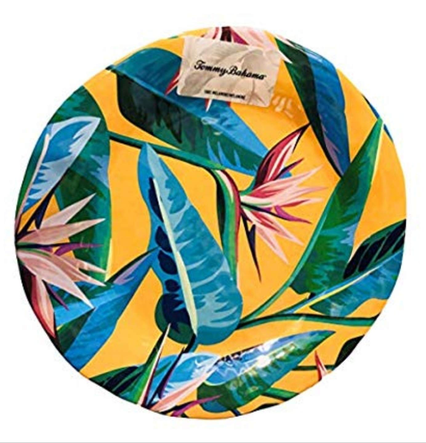 Tommy Bahama Tropical Bird of Paradise Melamine Dinner Plates (set of 4)