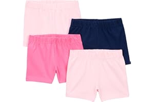 Simple Joys by Carter's Girls 4-Pack Tumbling Shorts