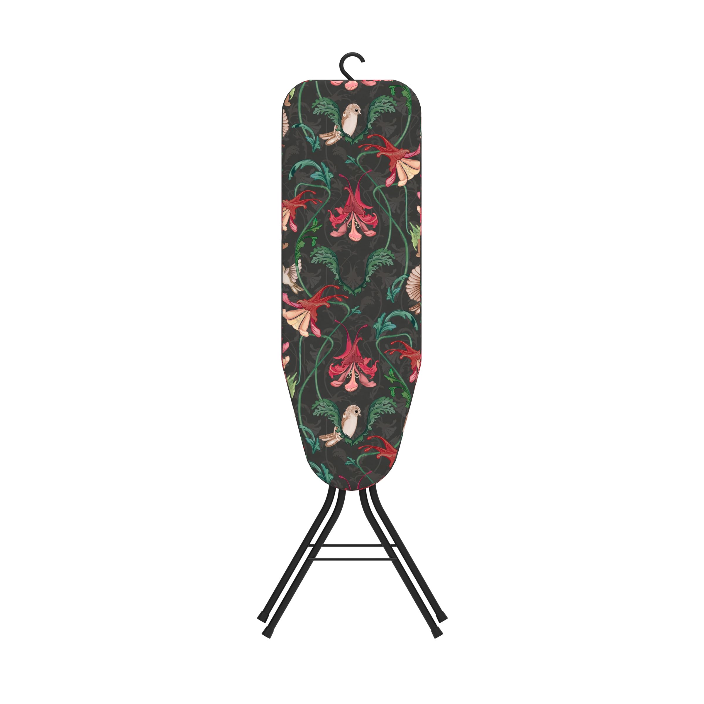 rörets Easy-Store Mini Ironing Board with Hook - Black