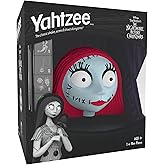 YAHTZEE: The Nightmare Before Christmas - Sally, Collectible Sally Dice Cup, Classic Dice Rolling Game Based on the Halloween