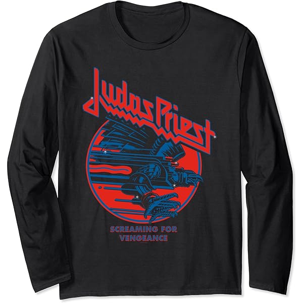Amazon.com: Judas Priest – Painkiller Solo Long Sleeve T