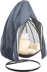 Emwel Hanging Chair Cover 190x115cm Egg Swing Outdoor Waterproof Dustproof view 1