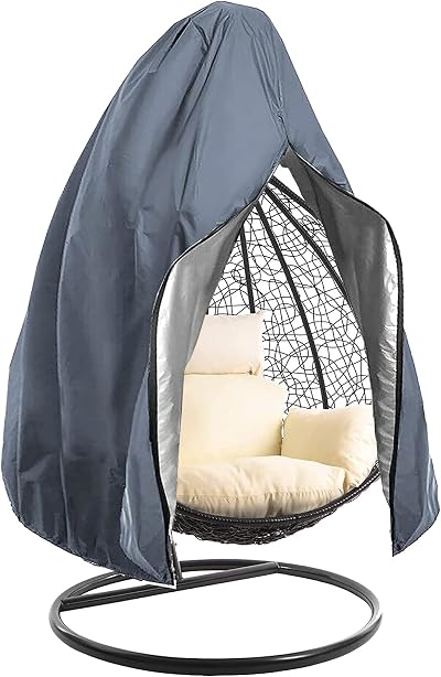 Emwel Hanging Chair Cover 190x115cm Egg Swing Outdoor Waterproof Dustproof