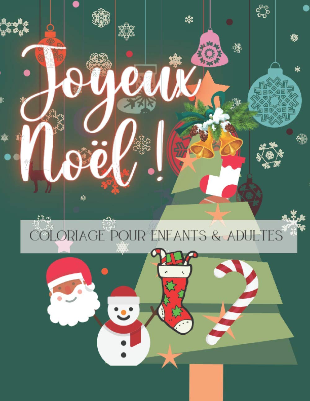 Joyeux Noel Cahier De Coloriage Noel Pour Enfant Et Adultes Cadeaux Noel Cahier D Activites Pour Stimuler La Creativite Artistique Filles D Activites Pour Enfants French Edition Coloriage Mon Yang Jin