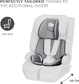Kinderkraft SAFETY FIX 2 i-Size Car Seat 76-150 cm ISOFIX Top Tether Gray view 9